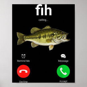 Fih Calling Decline Accept Funny Phone Call Misspe Poster