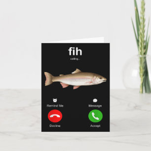 Fih Calling Remind Me Message Decline Accept Phone Card