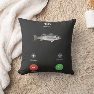 fih is calling cushion