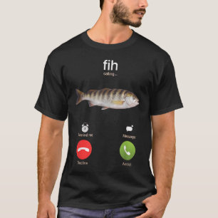 Fih Shoes Fish Funny Misspelled Fish Meme Fih T-Shirt