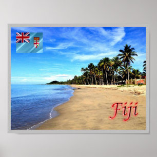 Fiji -  Beach - Poster