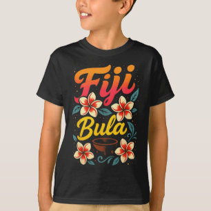 Fiji Bula Tropical Island Vacation Souvenir  T-Shirt