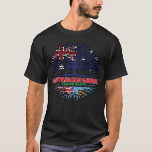 Fiji Fijian Australian Australia Tree Roots Flag T-Shirt