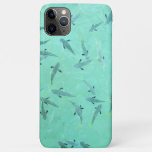 Fiji fish swimming in clear blue water Case-Mate iPhone case