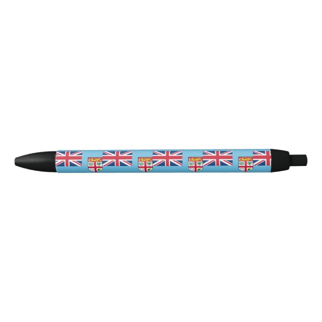 Fiji Flag Black Ink Pen (Front)