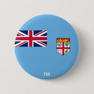 Fiji Flag Charming Patriotic 6 Cm Round Badge
