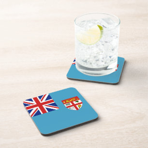 Fiji Flag Coaster