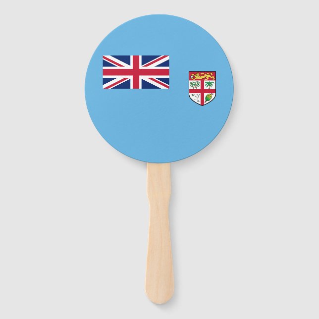 Fiji Flag Hand Fan (Front)