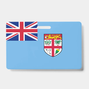 Fiji flag ID badge