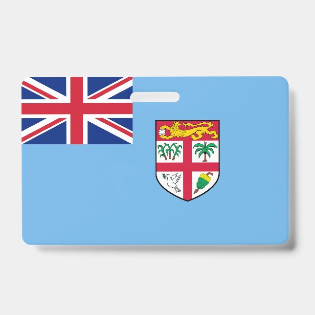 Fiji flag ID badge (Front)