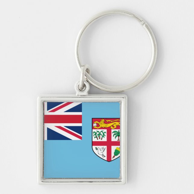 Fiji Flag Key Ring (Front)