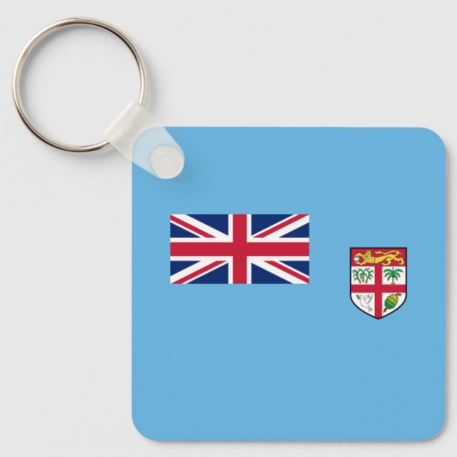 Fiji Flag Key Ring (Front)