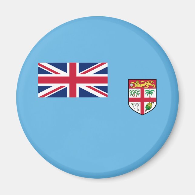 Fiji Flag Magnet (Front)