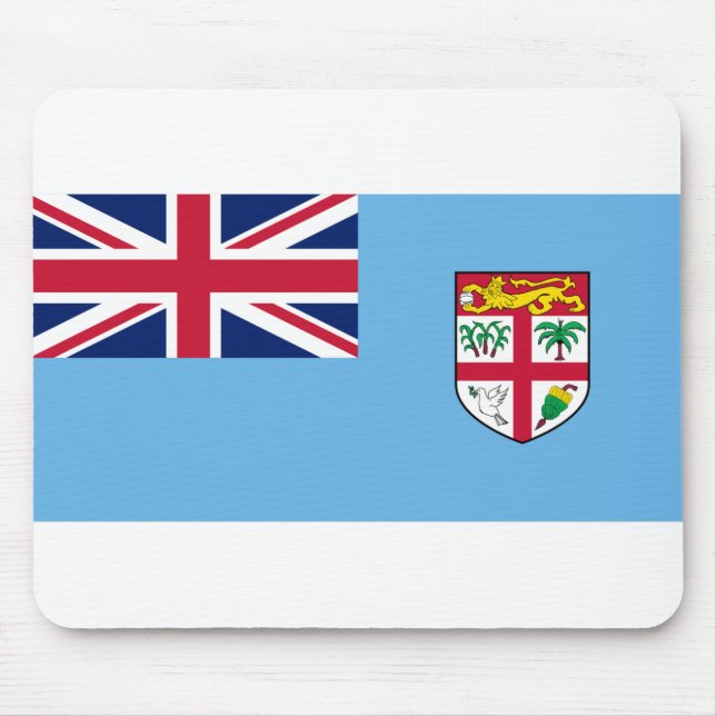 Fiji Flag Mouse Pad (Front)