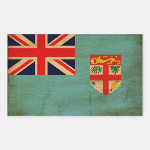 Fiji Flag Rectangular Sticker