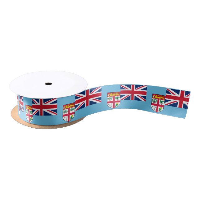 Fiji Flag Satin Ribbon (Spool)