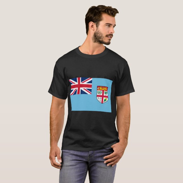 Fiji Flag T-Shirt (Front Full)