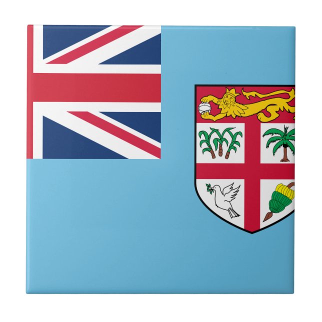 Fiji Flag Tile (Front)