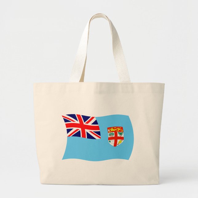 Fiji Flag Tote Bag (Front)
