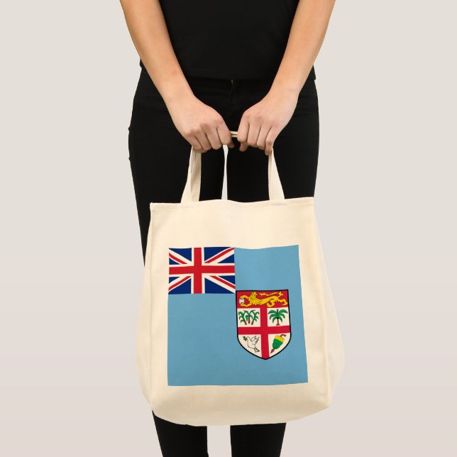 Fiji flag tote bag (Front (Product))