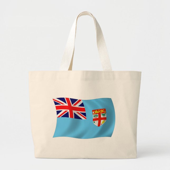 Fiji Flag Tote Bag (Front)