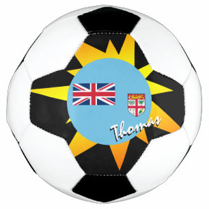 Fiji Football & Fijian Flag / BANG Soccer Ball