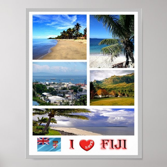 Fiji -  I Love - Poster (Front)