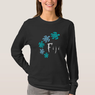 Fiji Islands Blue Turtle Fiji T-Shirt