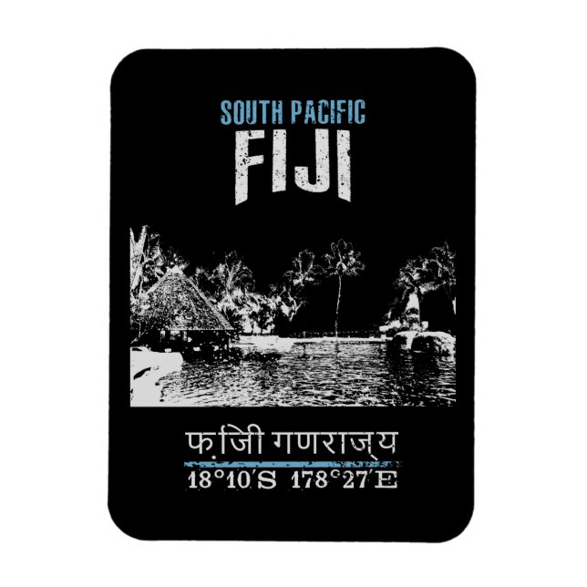 Fiji Magnet (Vertical)