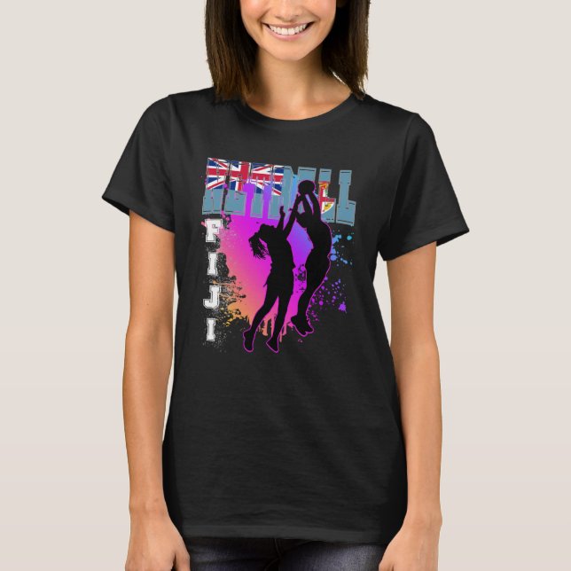 Fiji  Netball T-Shirt (Front)