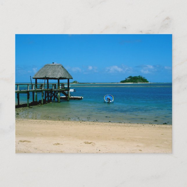Fiji - Paradise Found on Malolo Island Postcard (Front)