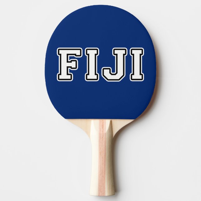 Fiji Ping Pong Paddle (Front)