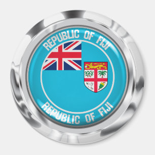 Fiji Round Emblem Magnet