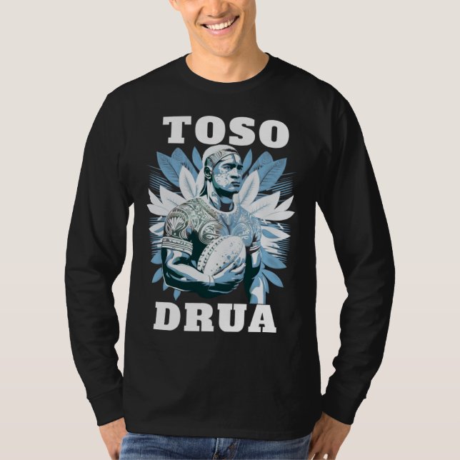 Fiji Rugby  Rugby Toso Drua T-Shirt (Front)