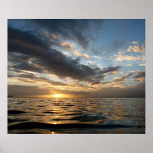 Fiji Sunset Poster