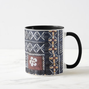 Fiji Tapa Cloth Print Mug