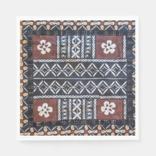 Fiji Tapa Cloth Print Napkin