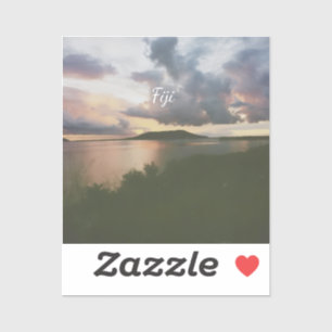 Fiji Tropical Island Flexible Photo Magnet