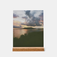 Fiji Tropical Island Flexible Photo Magnet
