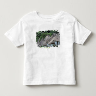 Fiji, Viti, Traditional hut houses. Toddler T-Shirt