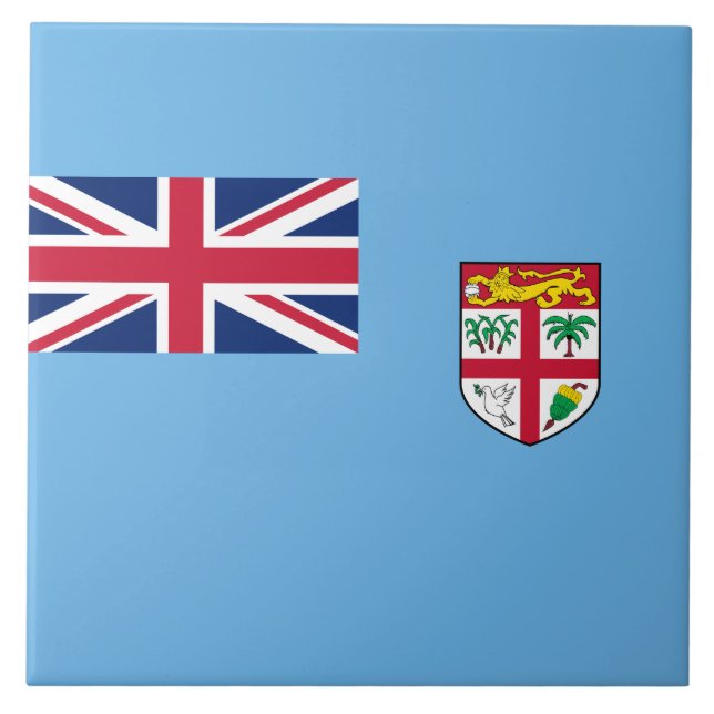 Fijian Flag (Fiji) Tile (Front)