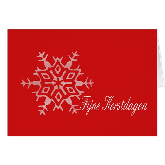 Fijne kerstdagen - Dutch Christmas (Front Horizontal)