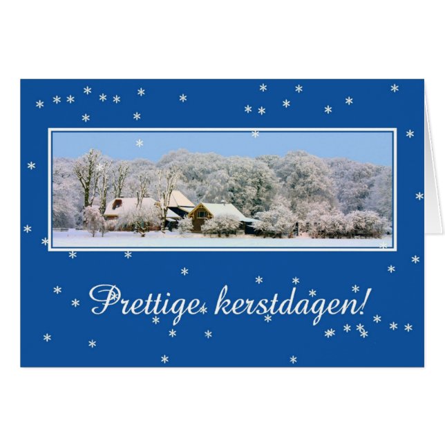 Fijne kerstdagen - Dutch Christmas (Front Horizontal)