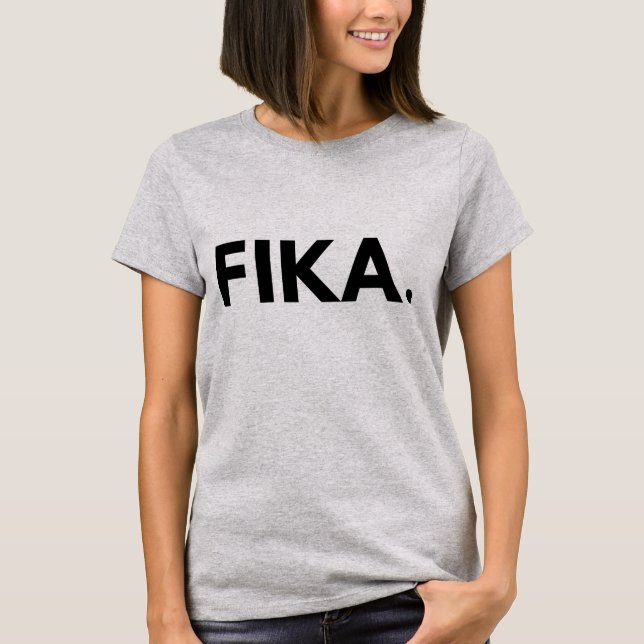 FIKA. Bold T-shirt (Front)
