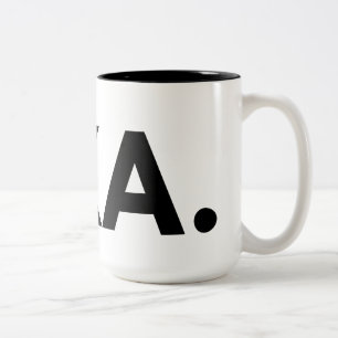 Fika Bold Two-tone Coffee Mug