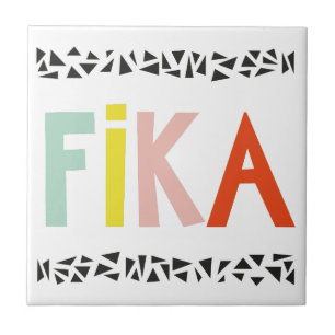 Fika Colours Black Tile