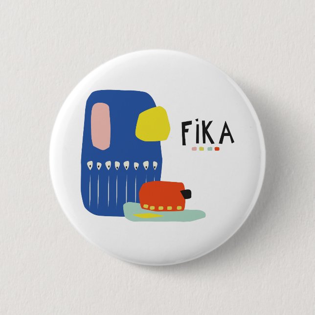 Fika Déco Button (Front)