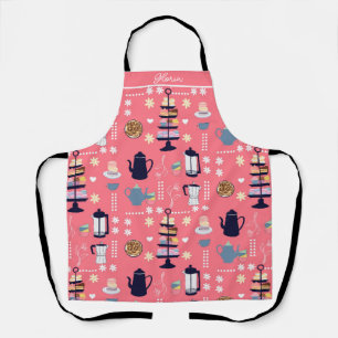 Fika Scandi Coffee Break Personalised  Apron