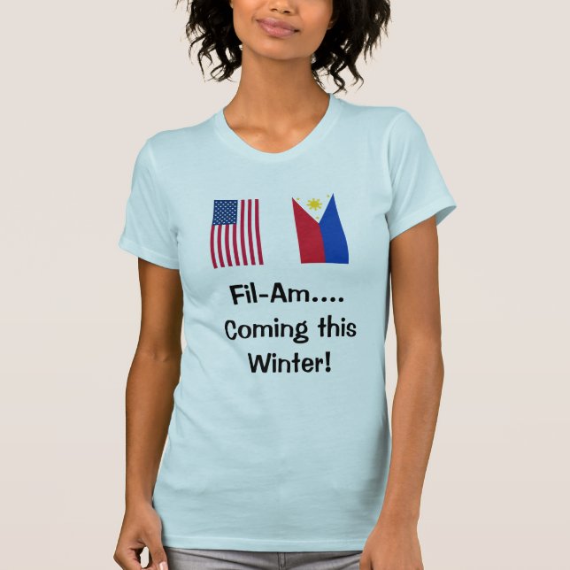 Fil-Am Pregnancy Shirt (Front)