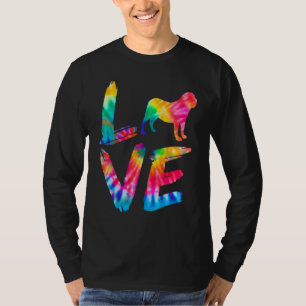 Fila Brasileiro Tie Dye Love Dog Mum Dad T-Shirt